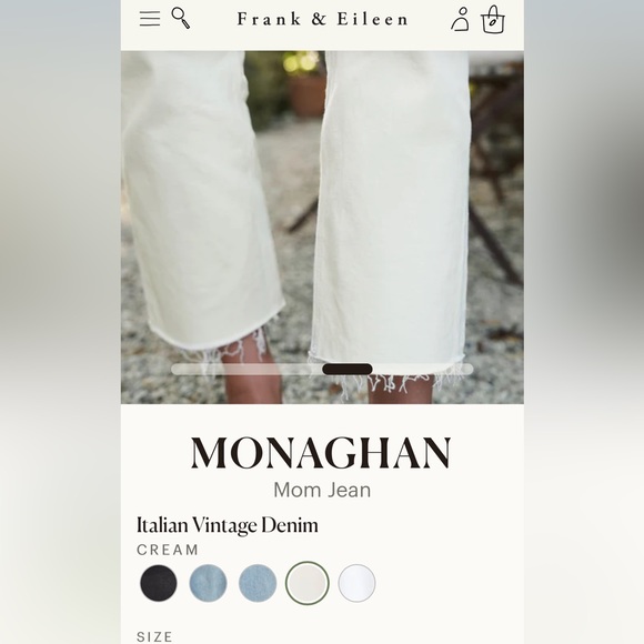 Frank & Eileen Monaghan Mom Jeans - Picture 6 of 12